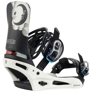 Burton 50/50 90's Cartel X Snowboard Bindings 2027 in Black size Medium