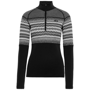 Kari Traa Women's Kari Traa Silja Half Zip Top 2027 in Black size X-Small | Wool/Micron - $130.00 at evo