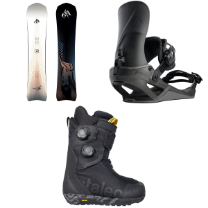 Jones Jones Freecarver 6000S Snowboard 2027 - 158 Package (158 cm) + M Mens in Black size 158/M | Aluminum - $1679.85 at evo