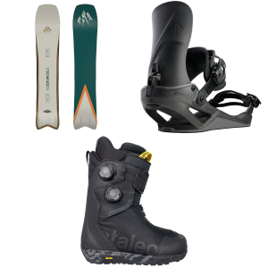 Jones Jones Hovercraft 2.0 Snowboard 2027 - 144 Package (144 cm) + M Mens in Black size 144/M | Aluminum/Plastic - $1609.85 at evo