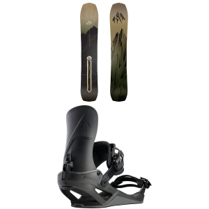 Jones Jones Flagship Snowboard 2027 - 154 Package (154 cm) + M Mens in Black size 154/M | Aluminum/Plastic - $1239.90 at evo