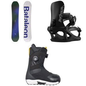 Bataleon Mojo Snowboard 2027 - 152 Package (152 cm) + M Mens in Gray size 152/M