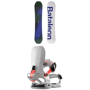 Bataleon Mojo Snowboard 2027 - 157 Package (157 cm) + Large/X-Large Mens in Gray size 157/L/Xl | Aluminum