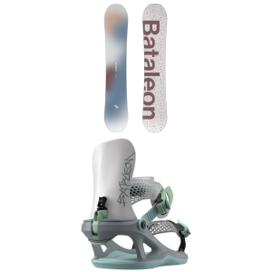 Women's Bataleon Mojo Snowboard 2027 - 146 Package (146 cm) + M Womens in Black size 146/M