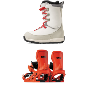 Flux NF Lace Snowboard Boots 2027 - 10 Package (10) + L Mens in White size 10/L | Rubber