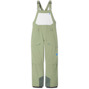 Women's Stio Skyrider Bibs 2027 in Green size X-Large | Polyester