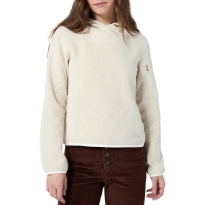 Women's Stio Sweetwater Fleece Hoodie 2027 in White size X-Large | Wool/Polyester