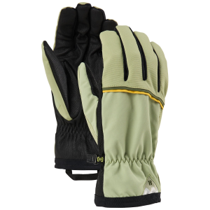 Burton Burton 90's Gloves 2027 in Green size Small | Nylon/Leather - $65.00 at evo