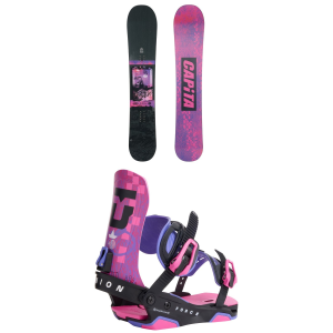 CAPiTA Charlie Slasher evo 25th Anniversary Snowboard 2027 - 158 Package (158 cm) + M Mens size 158/M | Aluminum