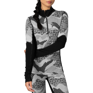 Kari Traa Women's Kari Traa Olea Half Zip Top 2027 in Black size Medium | Wool - $150.00 at evo
