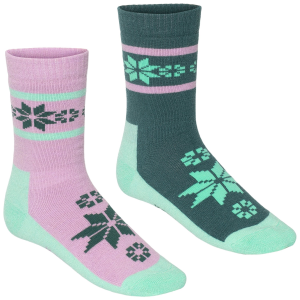 Kari Traa Women's Kari Traa Rusa 2-Pack Socks 2027 in Green size 39-41 | Acrylic/Wool/Elastane - $35.00 at evo
