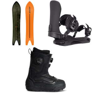 Arbor Arbor A-Frame Snowboard 2027 - 158 Package (158 cm) + S Mens in Red size 158/S | Aluminum/Plastic - $1286.91 at evo