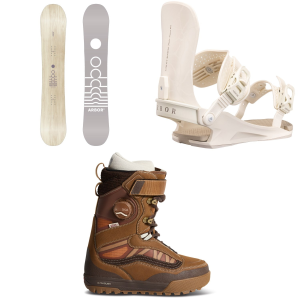 Arbor Women's Arbor Mantra Snowboard 2027 - 147 Package (147 cm) + M Womens in Black size 147/M | Aluminum/Plastic - $1093.41 at evo