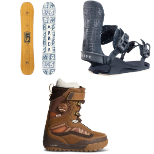 Arbor Women's Arbor Swoon Snowboard 2027 - 140 Package (140 cm) + S Womens size 140/S | Aluminum/Plastic - $1093.41 at evo
