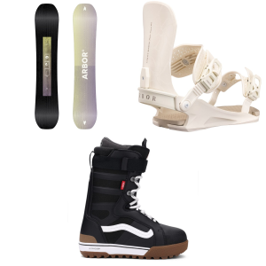 Arbor Women's Arbor Kuro Neko Snowboard 2027 - 149 Package (149 cm) + M Womens size 149/M | Aluminum/Plastic - $1052.91 at evo