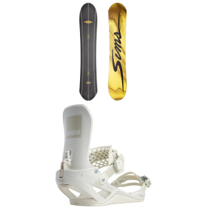 Sims Nub Snowboard 2027 - 161 Package (161 cm) + M Mens size 161/M | Bamboo