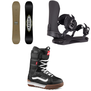 Arbor Arbor Element Decon Snowboard 2027 - 160 Package (160 cm) + S Mens in White size 160/S | Aluminum/Plastic - $989.91 at evo