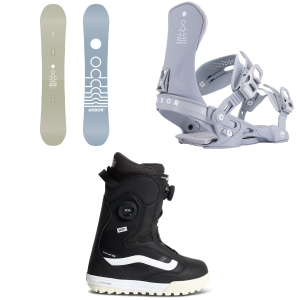 Arbor Women's Arbor Mantra Decon Snowboard 2027 - 147 Package (147 cm) + M Womens in Black size 147/M | Aluminum/Plastic - $953.01 at evo