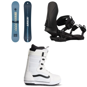 Arbor Arbor Metal Machine Decon Snowboard 2027 - 156 Package (156 cm) + M Mens in Black size 156/M | Nylon/Plastic - $917.01 at evo
