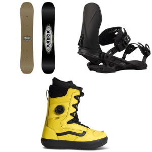 Arbor Arbor Element Decon Snowboard 2027 - 156 Package (156 cm) + M Mens in Black size 156/M | Nylon/Plastic - $885.51 at evo