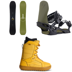 Arbor Arbor Sin Nombre Snowboard 2027 - 156 Package (156 cm) + M Mens in Grey size 156/M | Aluminum - $845.91 at evo