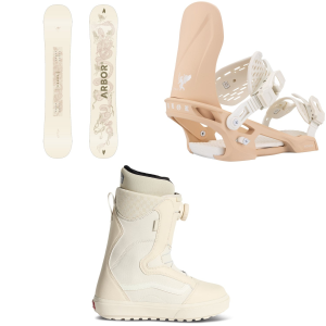 Arbor Women's Arbor Cadence Snowboard 2027 - 147 Package (147 cm) + S Womens in Black size 147/S | Nylon - $805.41 at evo