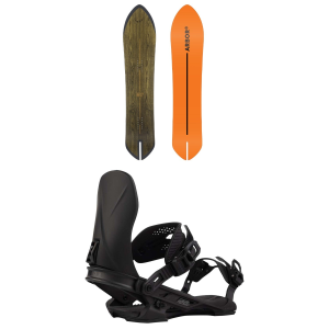 Arbor Arbor Terrapin PFD Snowboard 2027 - 152 Package (152 cm) + L Mens in Charcoal size 152/L | Nylon/Plastic - $764.01 at evo