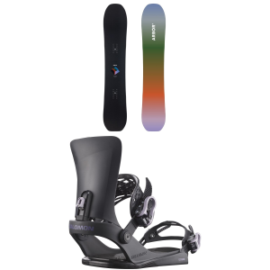 Arbor Women's Arbor Sin Cara Snowboard 2027 - 149 Package (149 cm) + S Mens in Black size 149/S | Nylon - $638.02 at evo