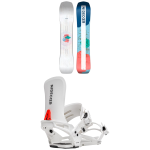 Women's Nidecker Venus Snowboard 2027 - 151 Package (151 cm) + S Mens size 151/S | Nylon