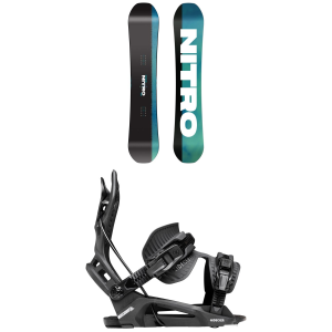 Nitro Prime Chroma Snowboard 2027 - 164W Package (164W cm) + M Mens size 164W/M | Nylon