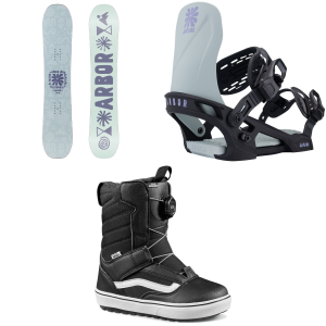 Arbor Kid's Arbor Seedling SnowboardKids' 2027 - 130 Package (130 cm) + S/M Kids in Orange size 130/S/M | Nylon - $494.91 at evo
