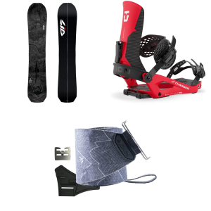Lib Tech Lib Tech Orca Techno Splitboard 2027 - 156 Package (156) + M Splitboard Bindings in Black size 156/M | Aluminum - $2049.89 at evo