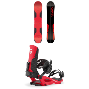 CAPiTA Mega Split Splitboard 2027 - 159 Package (159) + M Splitboard Bindings in Red size 159/M | Aluminum