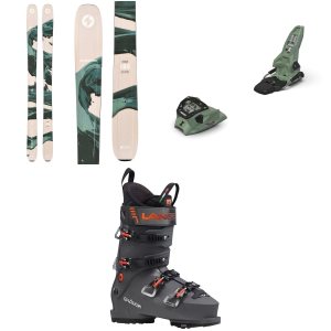 Blizzard Rustler 9 Skis 2027 - 186 Package (186 cm) + 105 Adult Alpine Bindings in Light Blue size 186/105