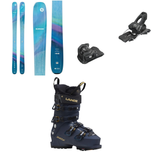 Women's Blizzard Sheeva 9 Skis 2027 - 162 Package (162 cm) + 95 Adult Alpine Bindings in Black size 162/95