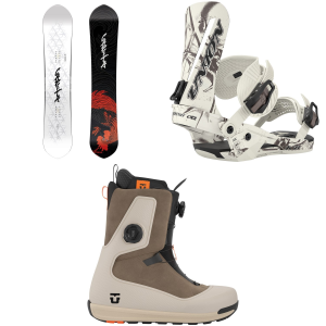 CAPiTA Kazu Kokubo Pro Snowboard 2027 - 157 Package (157 cm) + S Mens in Black size 157/S | Nylon/Aluminum/Bamboo