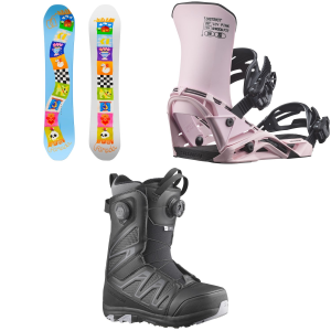 Women's Armada Do-Si-Do Snowboard 2027 - 154 Package (154 cm) + M Mens in White size 154/M