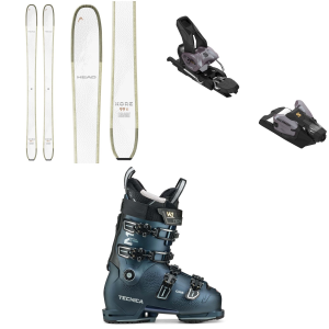 Women's Head Kore 93 Ti W Skis 2026 - 149 Package (149 cm) + 90 Adult Alpine Bindings in Gold size 149/90