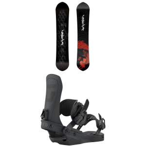 Capita CAPiTA Kazu Kokubo Pro Snowboard 2027 - 157 Package (157 cm) + S Mens in Black size 157/S | Aluminum/Bamboo - $944.91 at evo