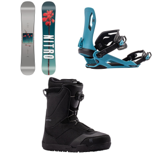 Nitro Cheap Thrills Snowboard 2027 - 157W Package (157W cm) + M Mens size 157W/M