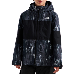 Kid's The North Face Freedom Insulated Print Jacket Boys' 2027 in Blue size Large | Polyester