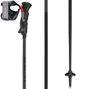Leki LEKI Airfoil 14 TR Ski Poles 2027 in Black size 110 | Aluminum - $149.95 at evo