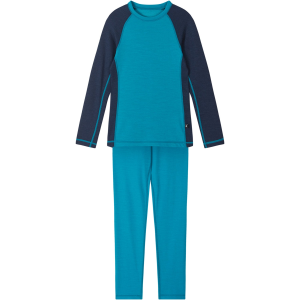 Kid's Reima Taitoa Wool Base Layer Set Infants' 2027 in Purple size 12-13