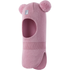 Kid's Reima Vekkuli Balaclava 2027 in Pink size 3-4Y | Cotton/Wool/Elastane
