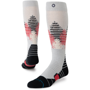 Stance Tree Line Mid Wool Snow Socks 2027 in Gray size Medium