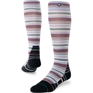 Women's Stance Serape Mid Wool Snow Socks 2027 in Purple size Medium