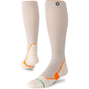 Stance Contrast Mid Wool Snow Socks 2027 in Grey size Large