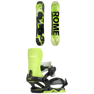 Rome Rome Mechanic Snowboard 2027 - 163W Package (163W cm) + M/L Mens size 163W/M/L | Nylon/Aluminum/Bamboo - $719.91 at evo