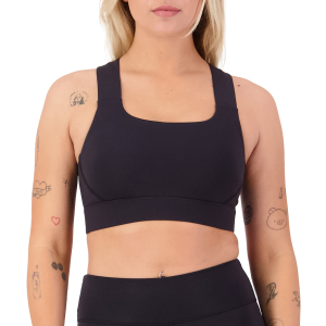 Women's Mons Royale Proximity Sports Bra 2027 in Purple size Medium | Nylon/Spandex/Wool