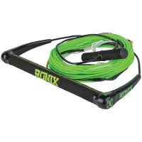 Ronix Combo 5.5 Hide Stich Grip T Wakeboard Handle + 80 ft Mainline 2026 in Green